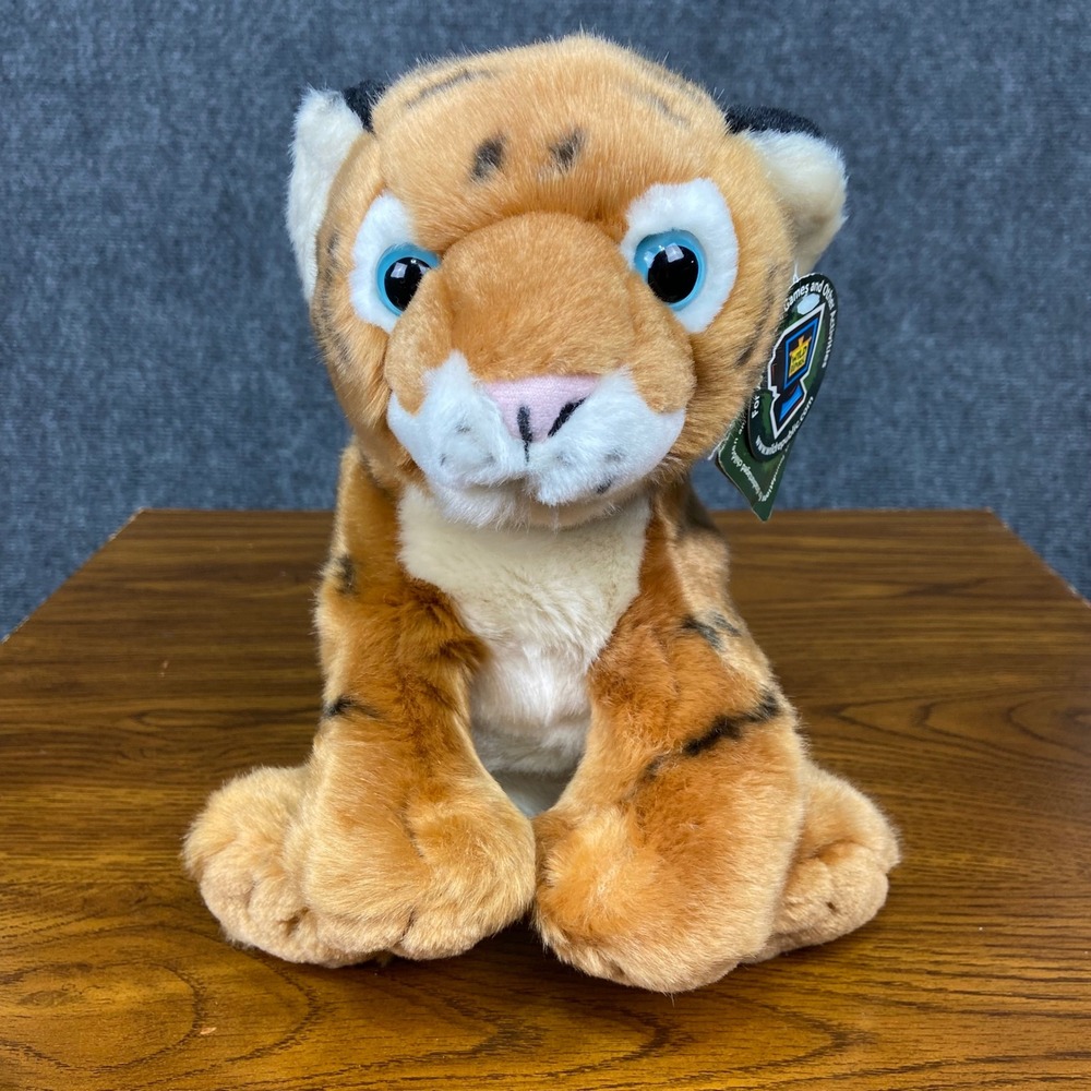 Wild Republic Cuddlekins Babies Tiger Plush‎ Stuffed Animal Toy with Tags 9 inch